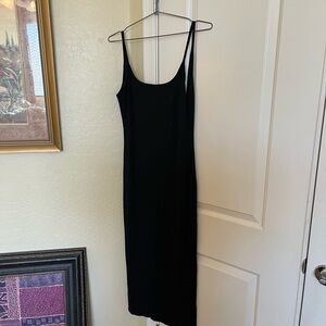 Elegant Black Sleeveless Dress